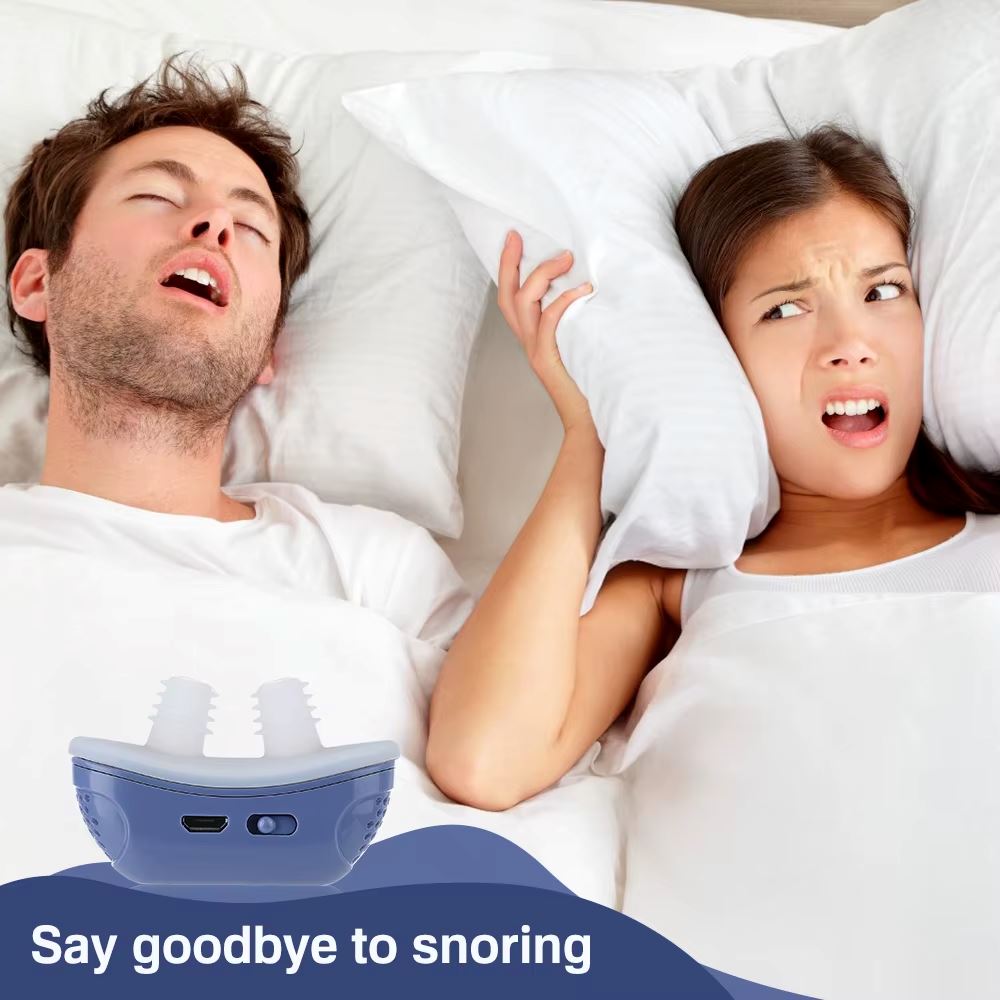 Appareil Anti-Ronflement Électrique Mini CPAP Eletrônicos (Aparelho Anti Ronco 1) Mascato Shop