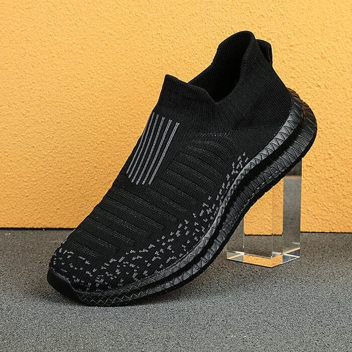 Baskets Chaussette pour Hommes Ultra Confortables - SoftStep Calçados (Tênis Masculino 1) Mascato Shop 37 Noir