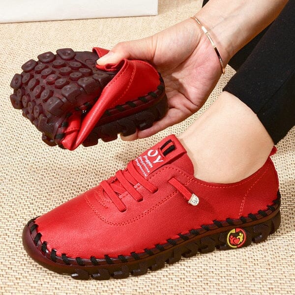 Chaussures Premium Orthopédiques Calçados (Tênis 4) Mascato Shop Rouge 35
