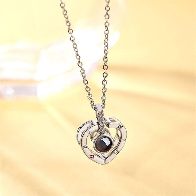 Collier “Je T’Aime” en 100 Langues Joias & Acessórios (Colar 2) Mascato Shop