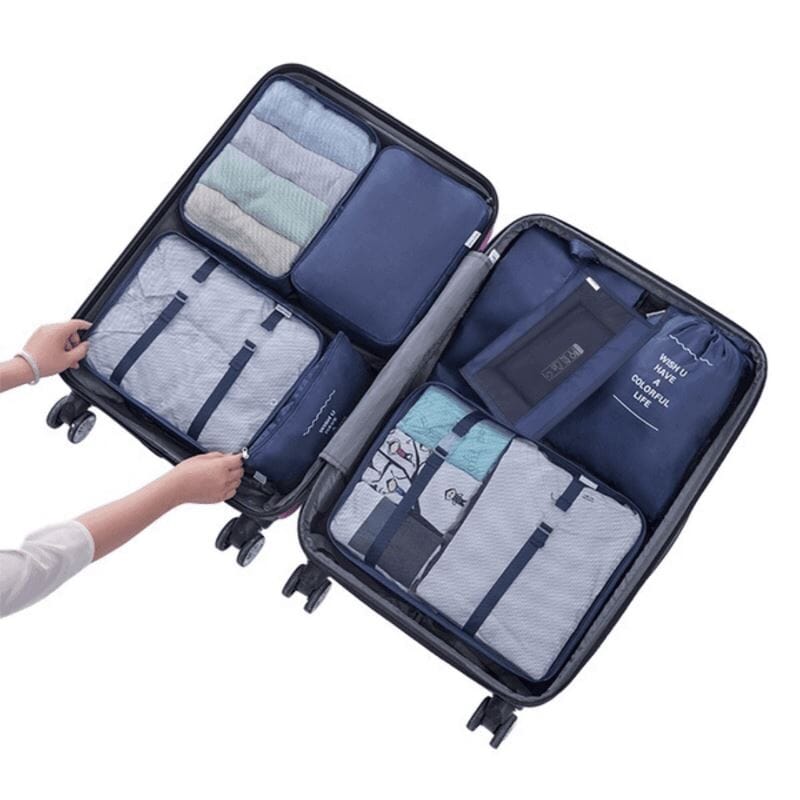 Kit de Sacs Organisateurs Imperméables – 8 Pièces Joias & Acessórios (Bolsa 2) Mascato Shop