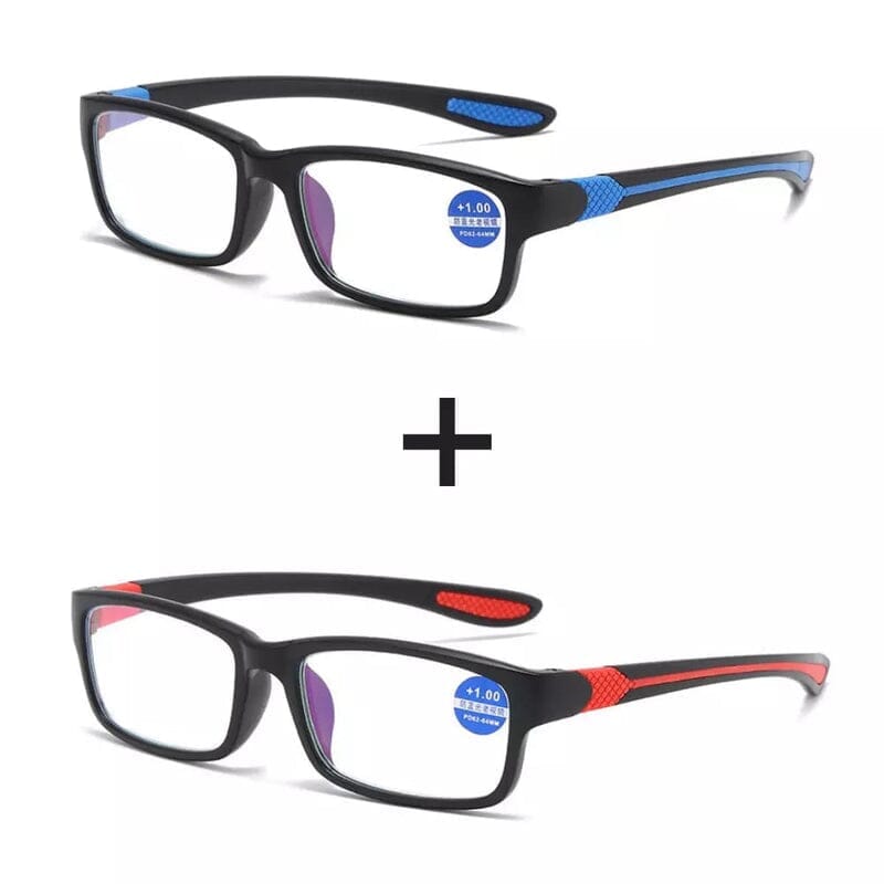 Lunettes Intelligentes Ahora Anti-Lumière Bleue Jóias & Acessórios (Óculos 3) Mascato Shop 1 Azul + 1 Vermelho
