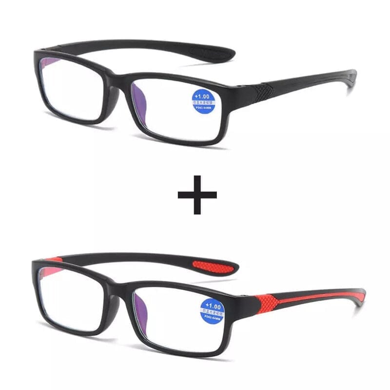 Lunettes Intelligentes Ahora Anti-Lumière Bleue Jóias & Acessórios (Óculos 3) Mascato Shop 1 Vermelho + 1 Preto