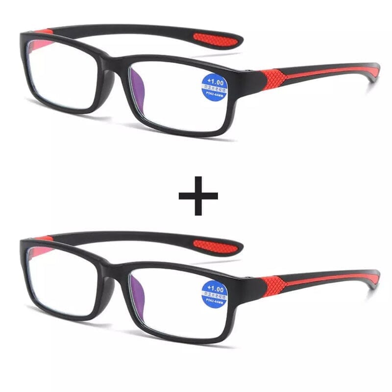 Lunettes Intelligentes Ahora Anti-Lumière Bleue Jóias & Acessórios (Óculos 3) Mascato Shop 1 Vermelho + 1 Vermelho