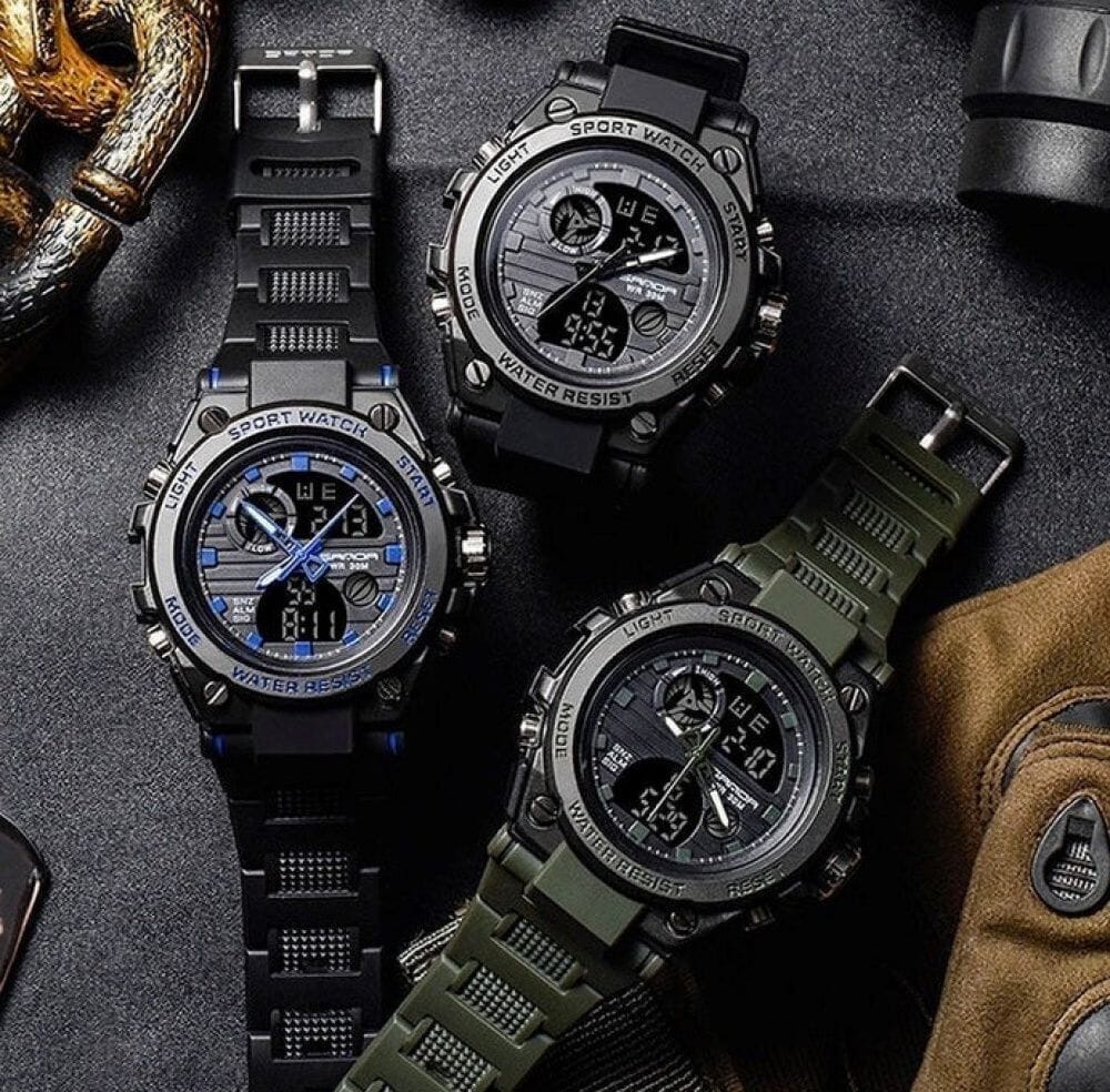 Montre Militaire Homme SANDA Sport Joias & Acessórios (Relógio 2) Mascato Shop