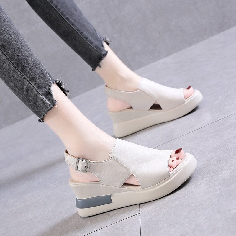 Sandales Orthopédiques Fashion Calçados (Sandália Feminina 13) Mascato Shop Nude 33
