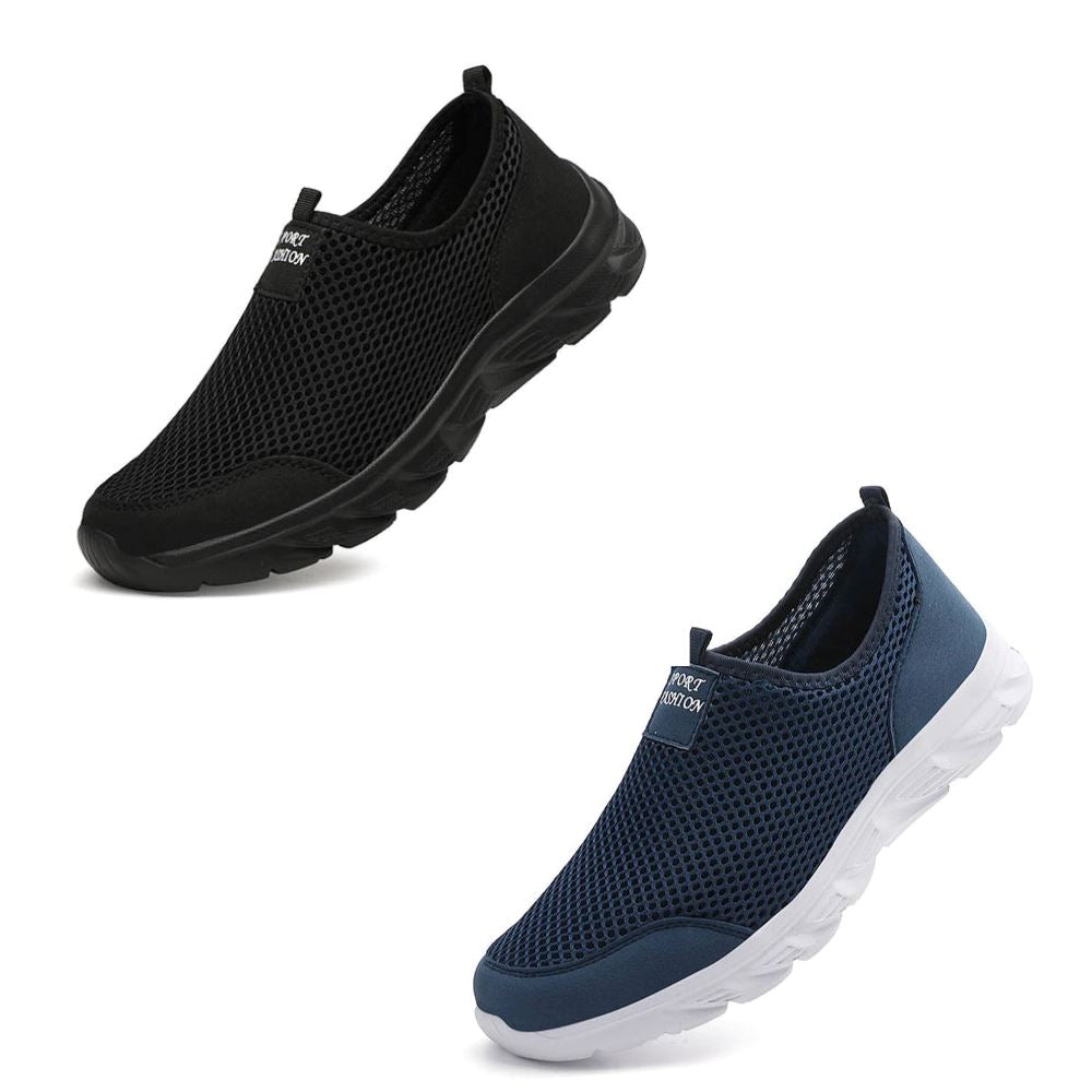 Baskets Homme Ultra Légères et Respirantes | UltraFlex [PAYEZ 1 ET RECEVEZ 2] Calçados (Tênis Masculino 28) Mascato Shop 38 Bleu Noir