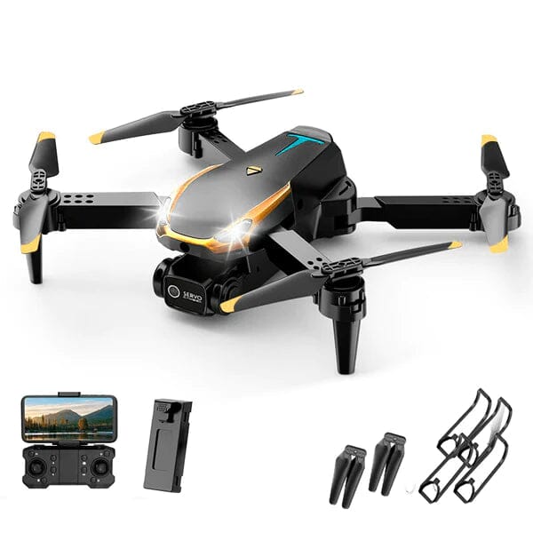 Drone Pro avec Caméra 1080P Wifi GPS 5Km | Tesla ELETRÔNICOS - DRONE 1 Mascato Shop 1 batterie 